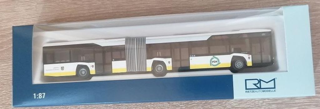 Rietze 73119 - 1/87 Solaria Urbino 18 '14 Omnibus Vogel - Neu