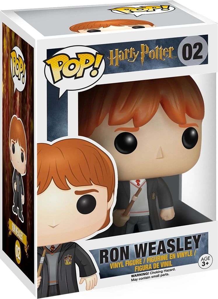 POP! Harry Potter - Ron Weasley (9,5 cm) Produktbild 