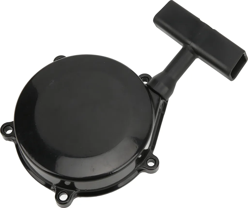 Démarreur à Rappel Universel en Alliage d'Aluminium Noir pour Moto 1PZ
