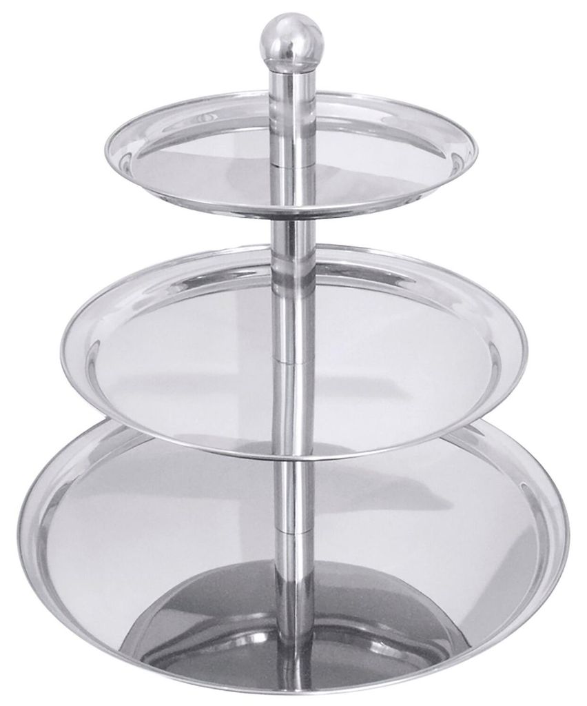 Drielags etagère, 49 cm Productafbeelding 