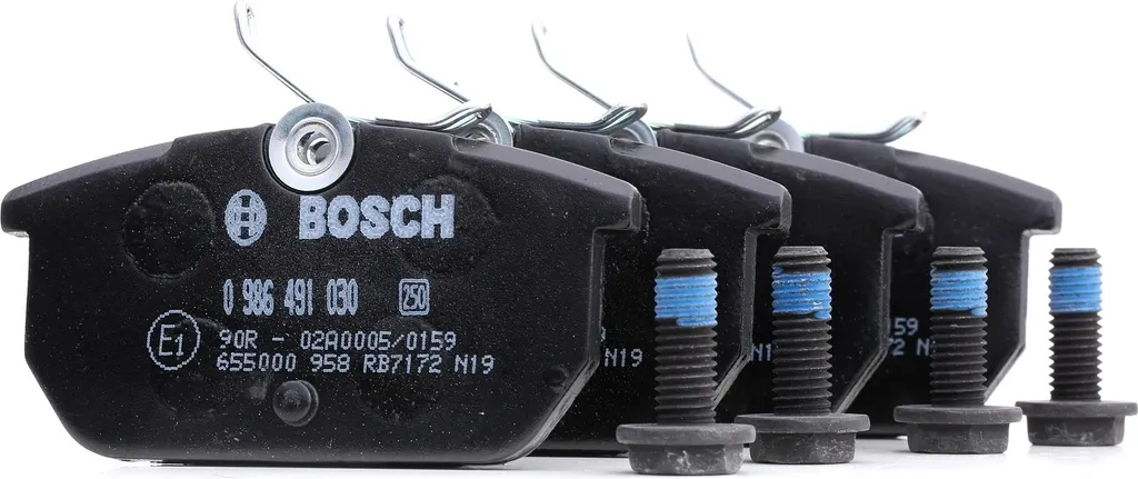 Plaquettes Bosch Haute Performance 0 986 491 030 Endurance et Sécurité