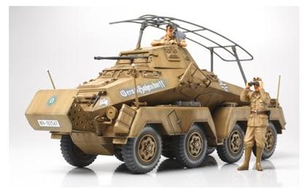 Tamiya 35297 - 1/35 WWII Dt. Sd.Kfz 232 Spähpanzer - Produktbild 