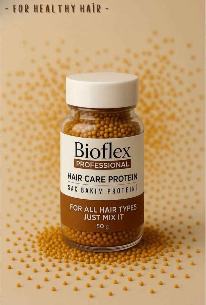 BioFlex Hair Protein 50g – Intens Stark & Reparierend für Kraftvolles, Glänzendes Haar – Profi-Formel