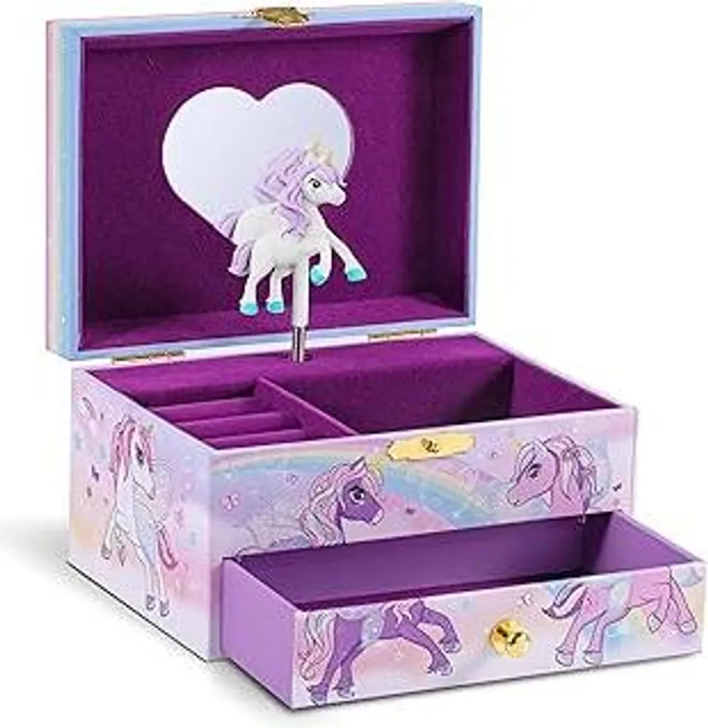 CRAZE Portagioie Unicorno con Carillon per Bambine - Regalo Magico