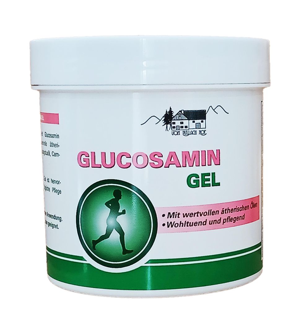 GLUCOSAMIN GEL 250ml mit ätherischen Ölen Körpercreme Hautpflege Haut Creme 56