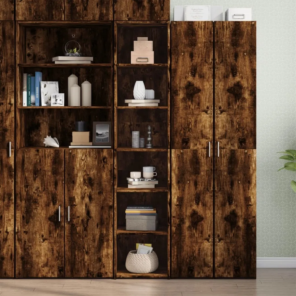 vidaXL Credenza Alta Rovere Fumé 40x41x185 cm | Recensioni e Prezzo