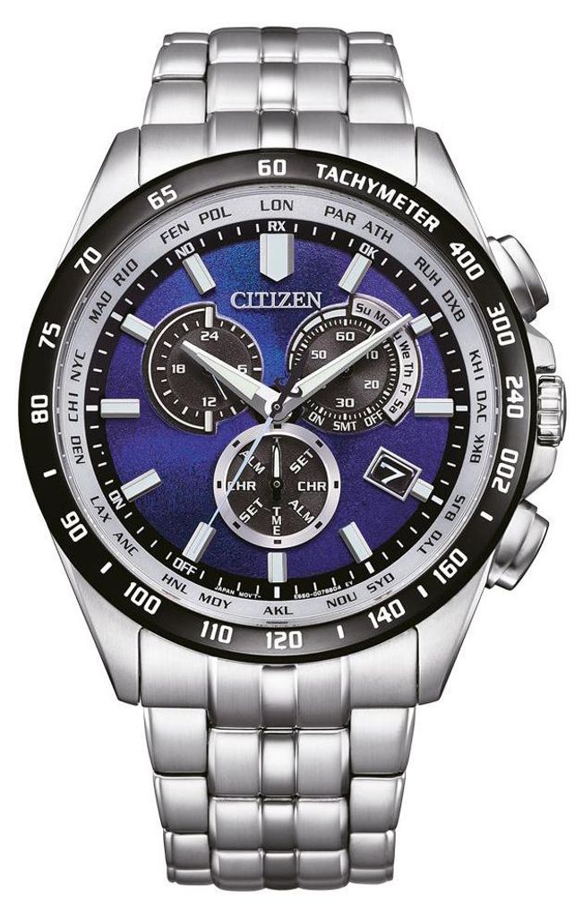 Citizen Herren Chronograph CB5874-81L UNITE with BLUE Funk Produktbild 