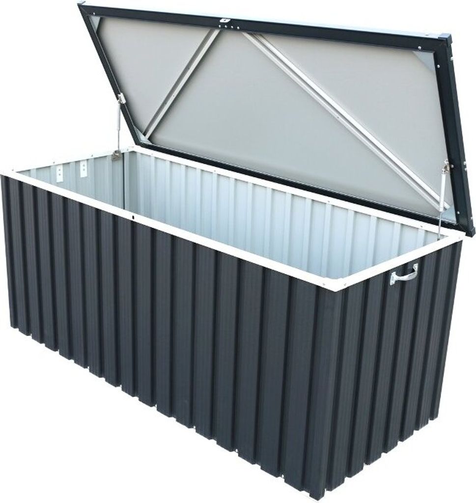 Duramax Metall Gerätebox Garten Aufbewahrungsbox Kissenbox Produktbild 