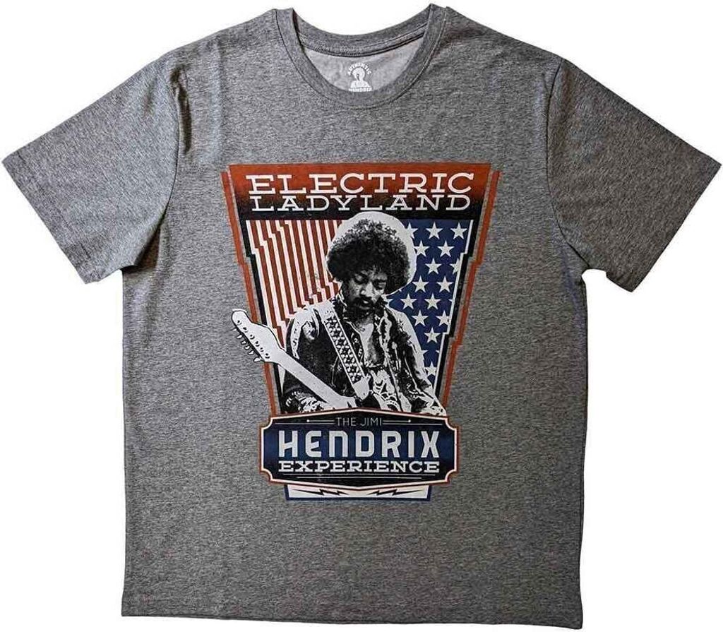 Jimi Hendrix Electric Ladyland Grey L T-Shirt Produktbild 