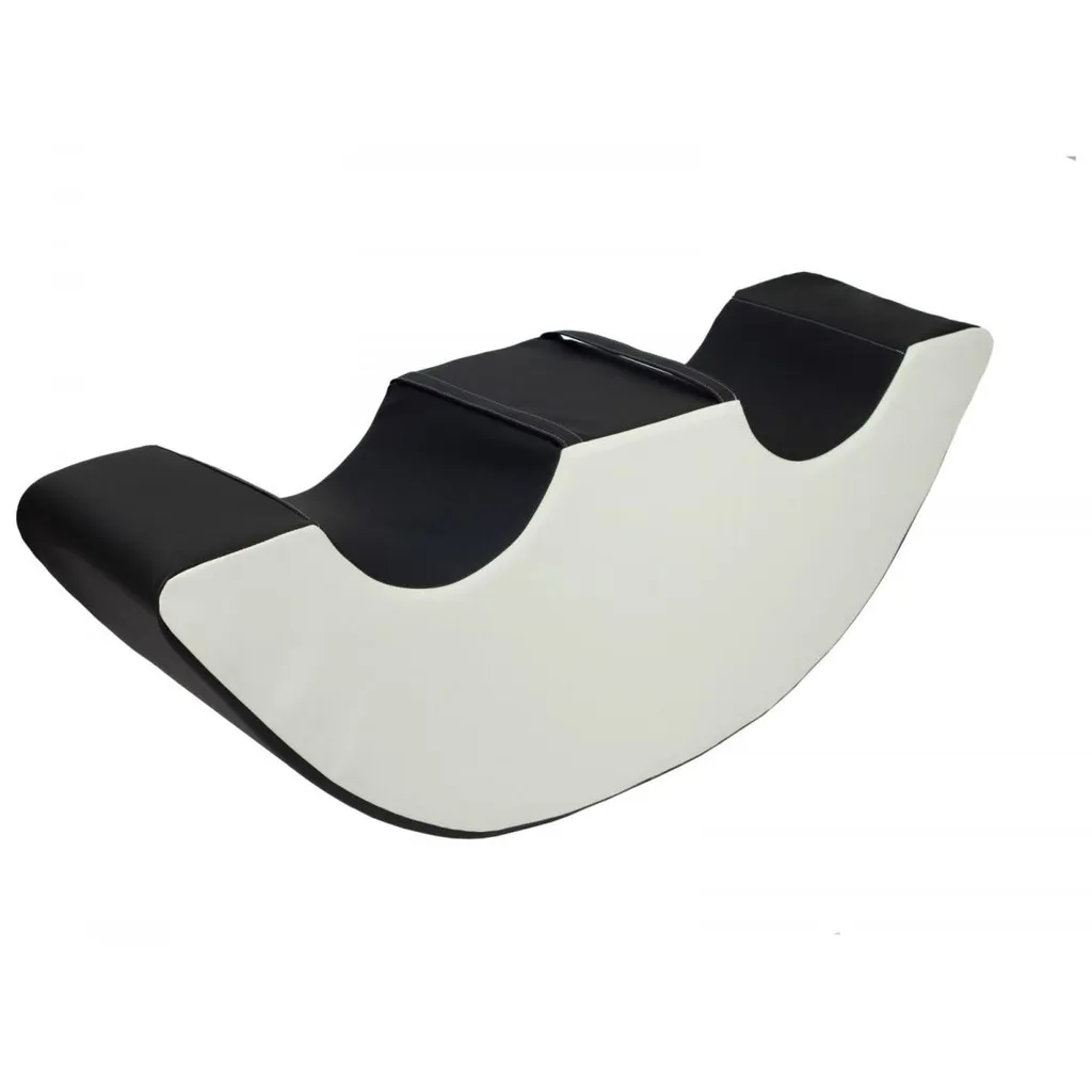 Commande double pour éclairage avec bascule duo bloc noir et blanc