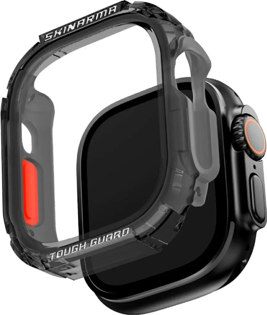 Custodia Skinarma Atom Apple Watch 49mm - Protezione Robusta Fumé