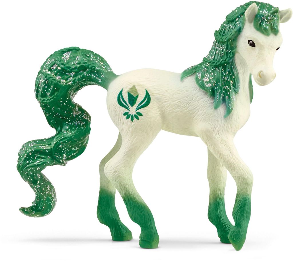 schleich 70765 Sammeleinhorn Smaragd, für Kinder ab 5-12 Immagine del prodotto 