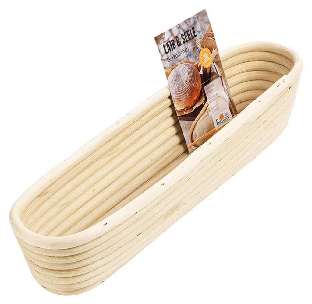 BIRKMANN Gärkörbchen für Baguette, länglich, L 37 x B 8,5 x Produktbild 