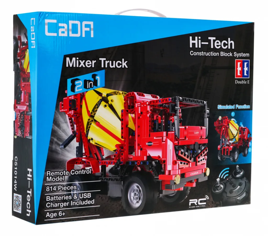Camion Toupie Télécommandé Cada 814 et Ascenseur de Chantier Technique