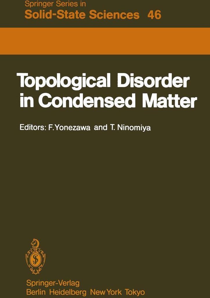 Topological Disorder in Condensed Matter