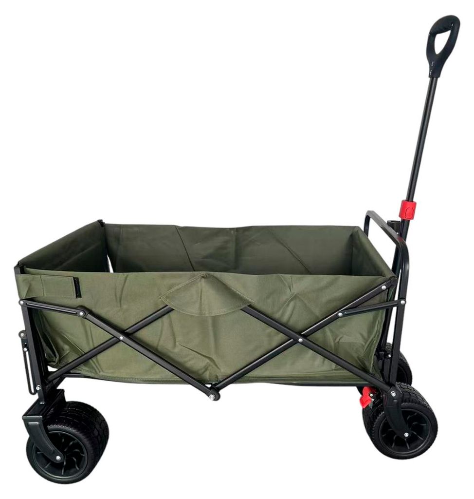 Fornorth Gartenwagen 115x61x105cm 100kg, oliv