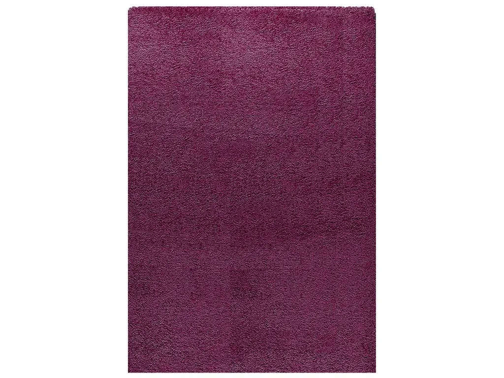 Grand tapis de salon shaggy uni BASIC - Texture douce et tissage robuste
