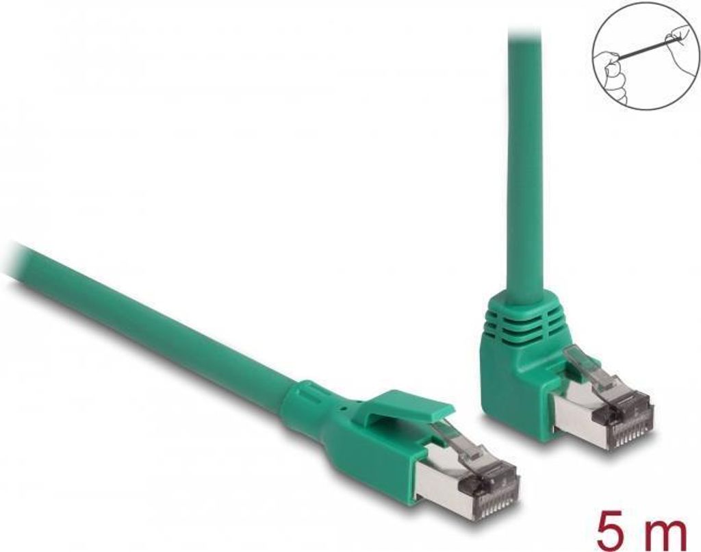 DeLOCK 80125 Netzwerkkabel Grün 5 m Cat6 SF/UTP (S-FTP) (80125)