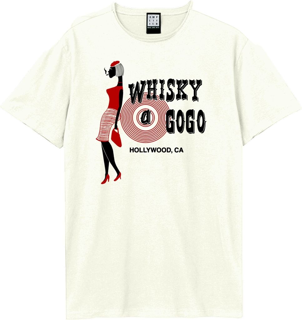 Amplified - "Smokin'" T-Shirt für Herren/Damen Uni GD1983 (XS) (Altweiß)