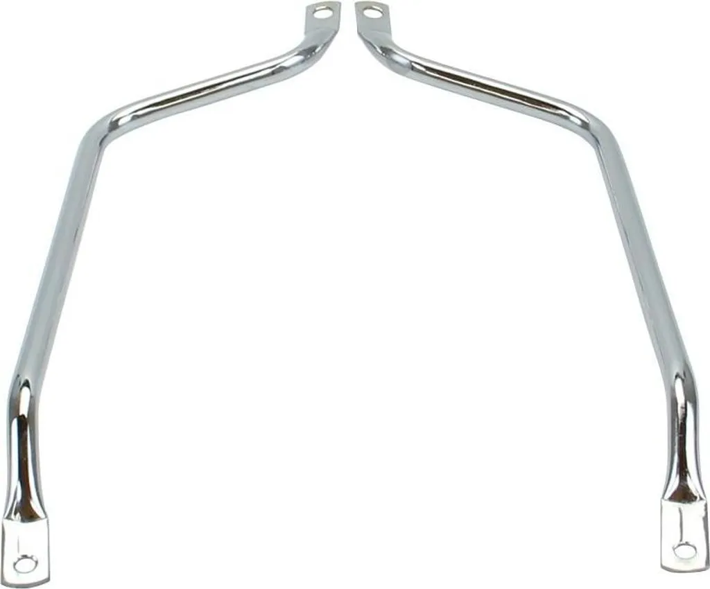Kit de Support de Garde-boue Arrière Chromé pour MCB Compact - Acier - 3