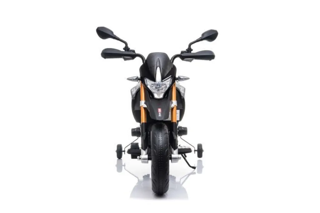 Moto Aprilia Dorsoduro 900 électrique 12V pour jeux plein air et jardin