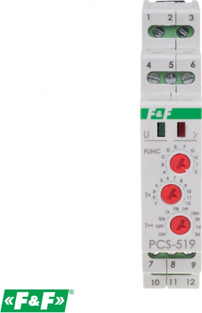 Relais Temporisé Universel PCS-519 DUO pour Automatisation de Circuit