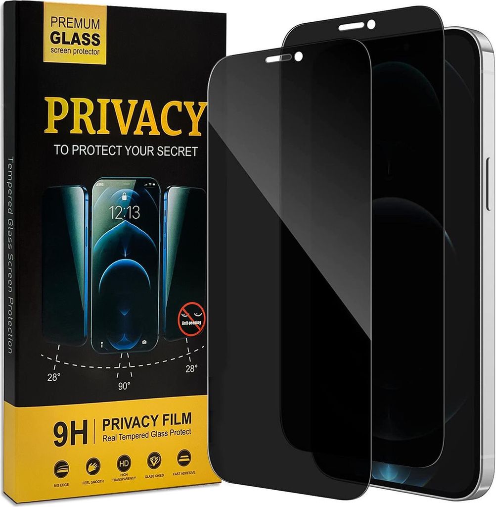Ochranná fólie na ochranu soukromí pro iPhone 12 Pro Max Obrázek produktu 