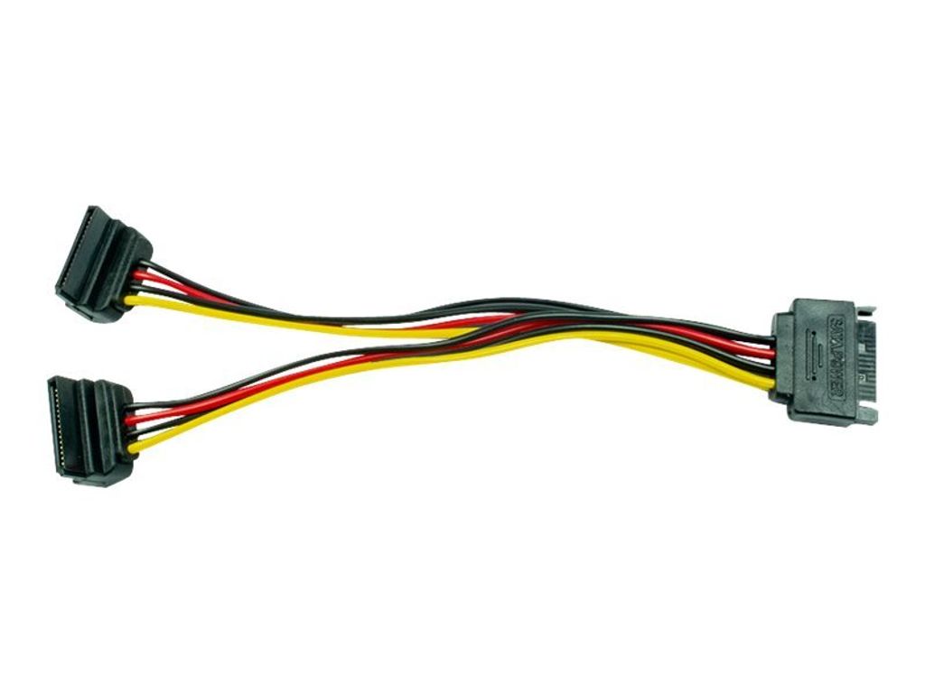 Inter-Tech Adapter 1xS-ATA -> 2x S-ATA, 0,15m retail