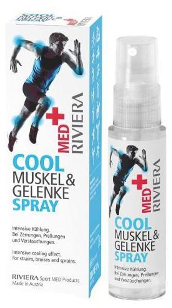 RIVIERA MED+ Muskel Gelenke Spray kühlend 30 ml