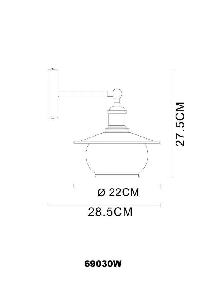 Applique murale bronze : optimisez votre éclairage intérieur E27 - 3