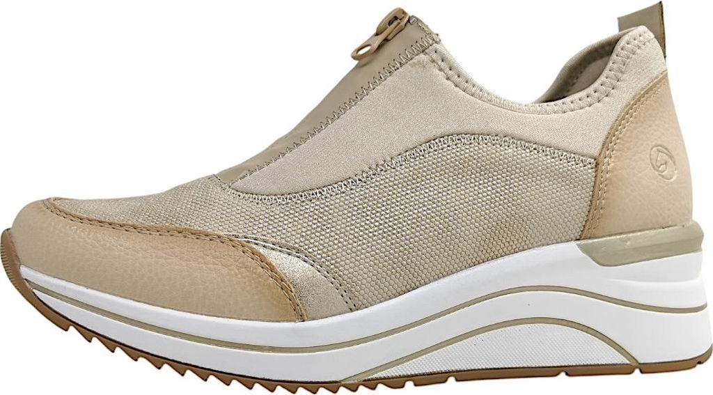 Remonte  Damenschuhe Halbschuhe Bequem Slipper Beige Produktbild 