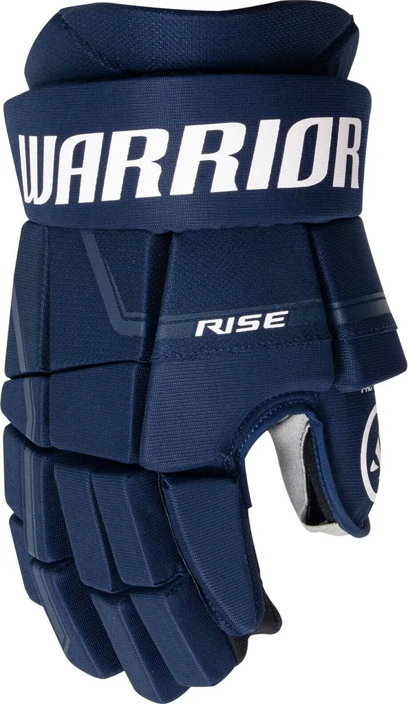 Gants Hockey Warrior Rise Navy 13" pour éviter les chocs et les ampoules