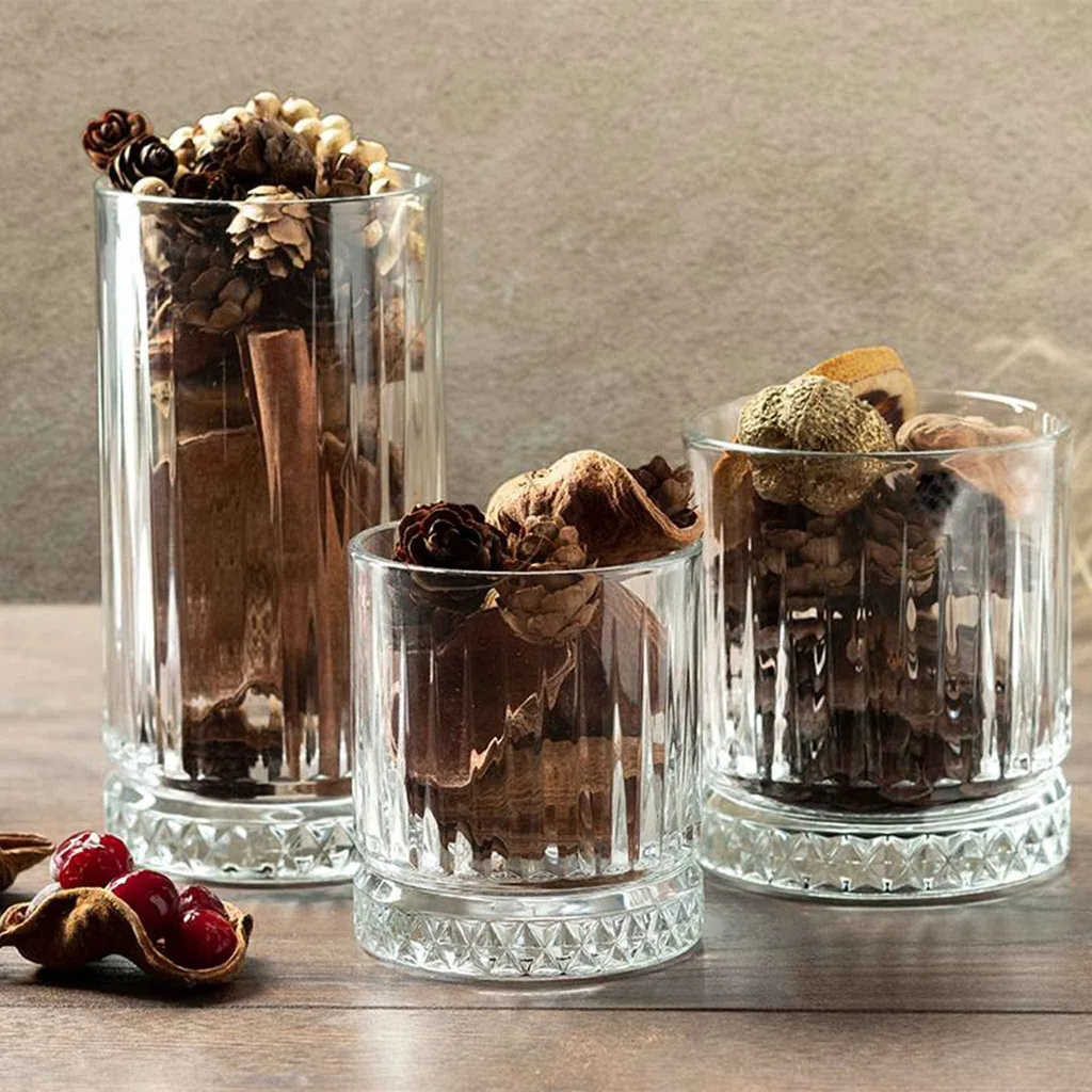 Verres à eau en verre taillé Pasabahce Elysia pour une table élégante