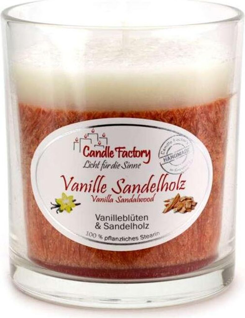Candle Factory Party Light Kerze Vanille Sandelholz Duftkerze 201123