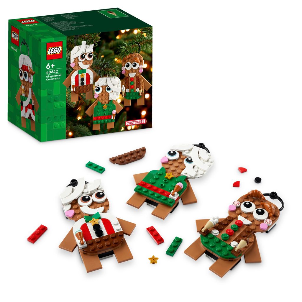 LEGO Creator Piernikowe ozdoby, Zestaw Zabawek dla 6-latka, Zdjęcie produktu 