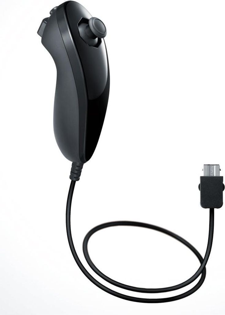 Nintendo Wii Nunchuck, Couleur:Noir Image du produit 