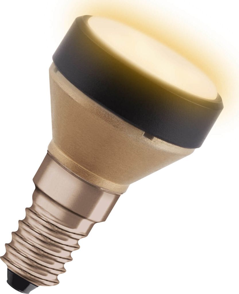 Osram LED Star Flat 3,5W = 28W E14 matt 300lm warmweiß 2700K + Aufsatzringe