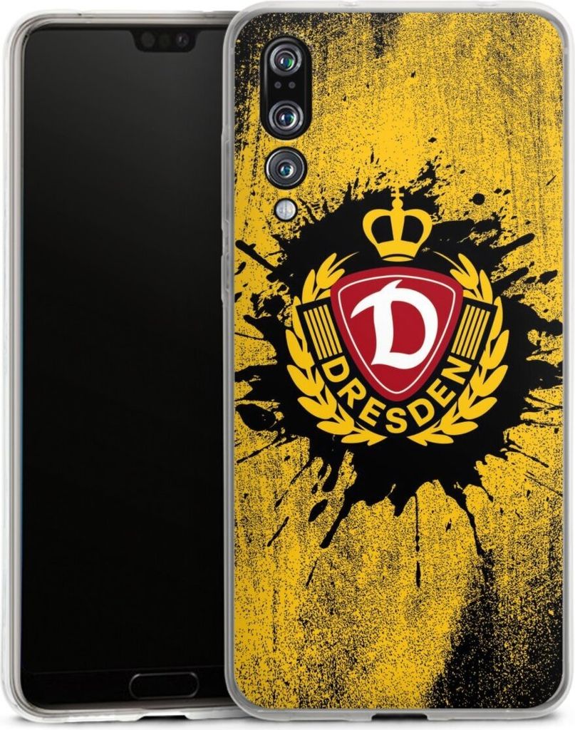 DeinDesign Handyhülle für Huawei P20 Pro Silikon Hülle Case Smartphone Schutzhülle Fußball Offizielles Lizenzprodukt SG Dynamo Dresden