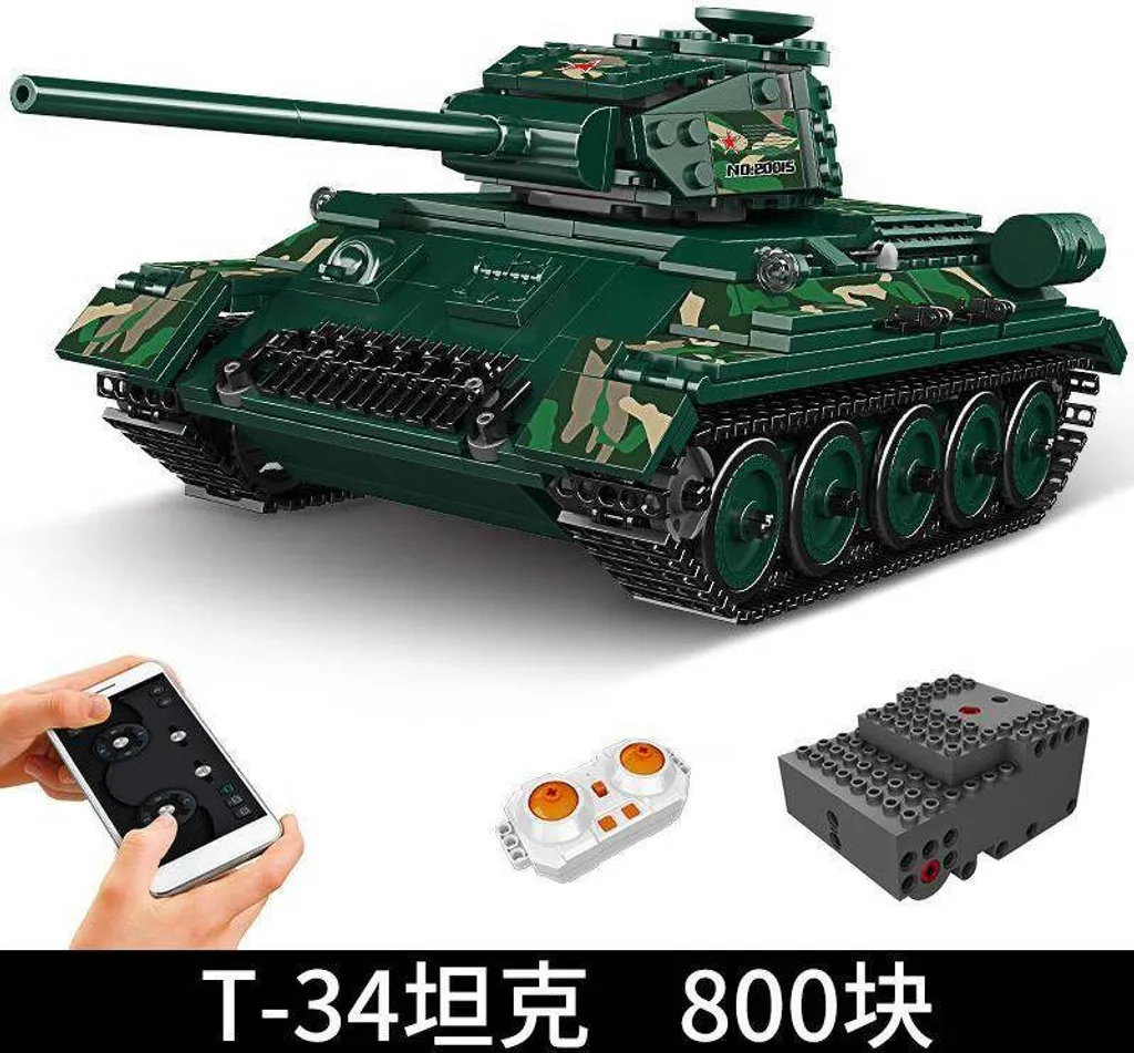 Char T34 Télécommandé à Construire Cadeau Idéal Modélisme Militaire - 3
