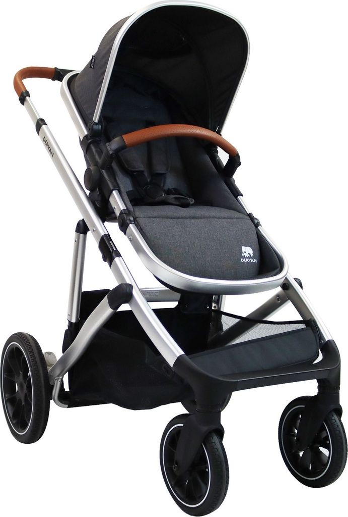 DERYAN Evy V2 Kinderwagen 2in1 - Duo Kinderwagen - Produktbild 4