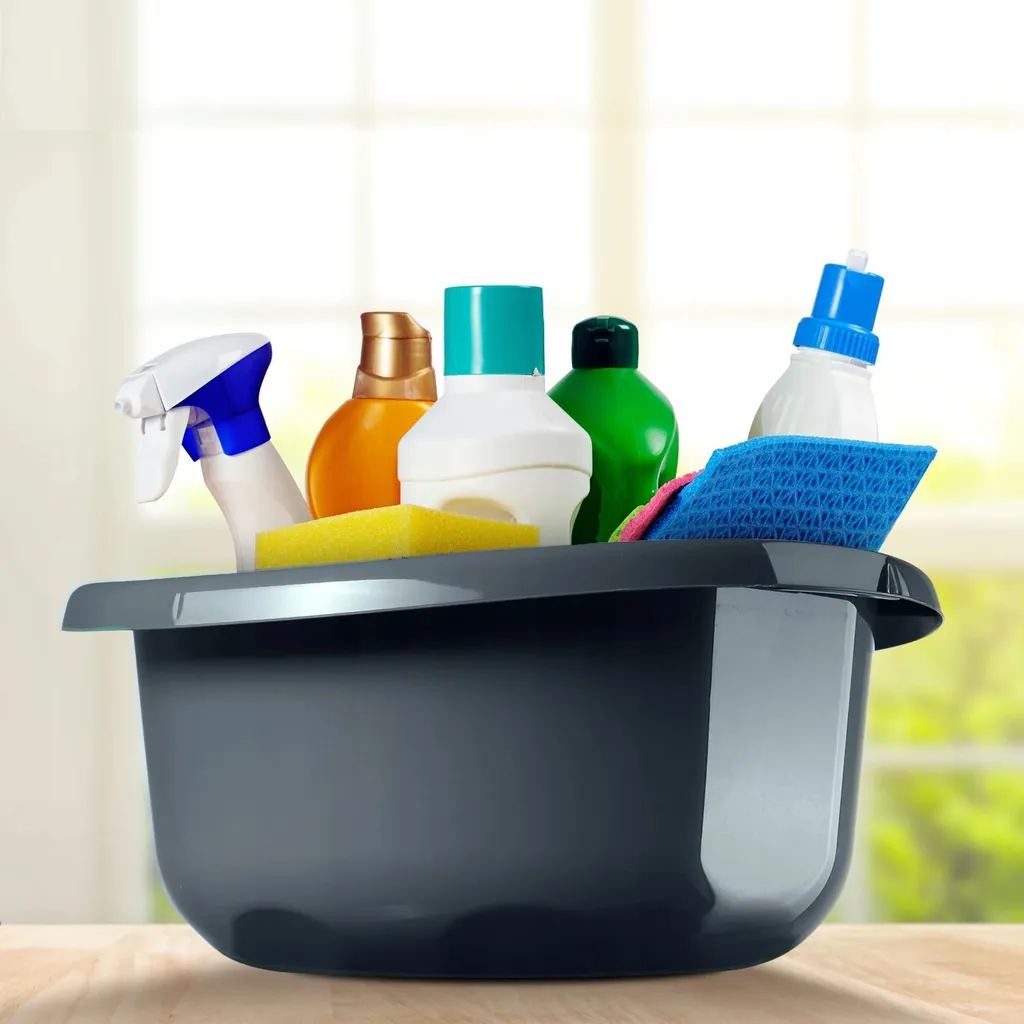 Bac à linge solide anti-douleur - Bassine ronde 11L avec poignées XXL - 4