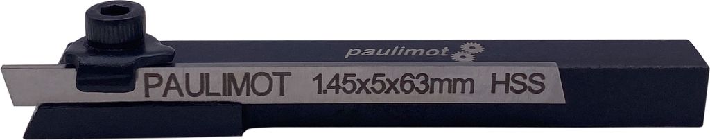 PAULIMOT Mini-Abstechstahlhalter 8 x 8 x 80 mm Produktbild 