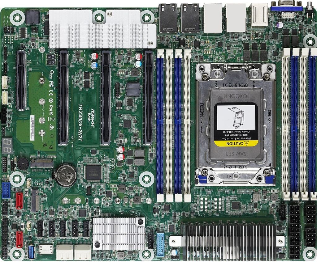 Asrock TRX40D8-2N2T Motherboard AMD TRX40 Sockel TR4 ATX