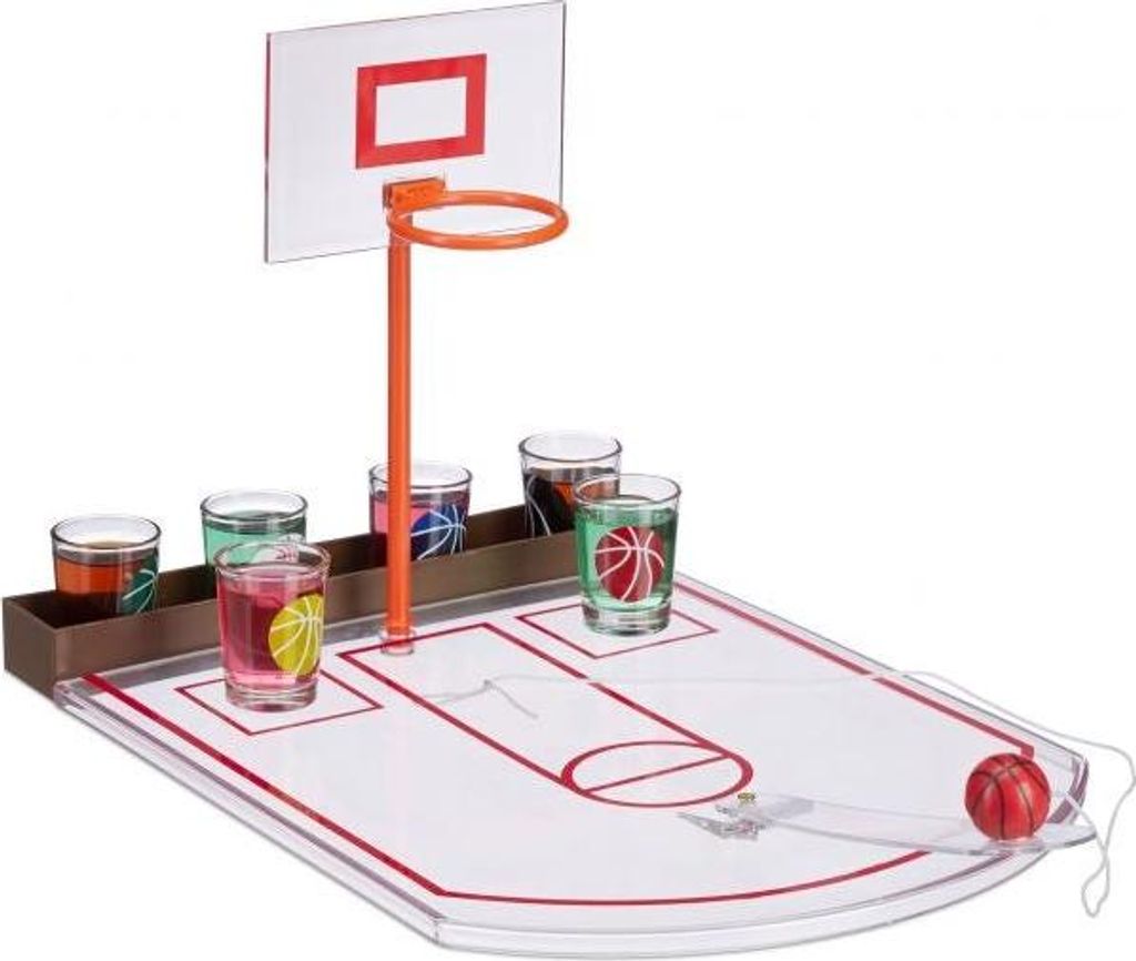 Trinkspiel mit Basketball