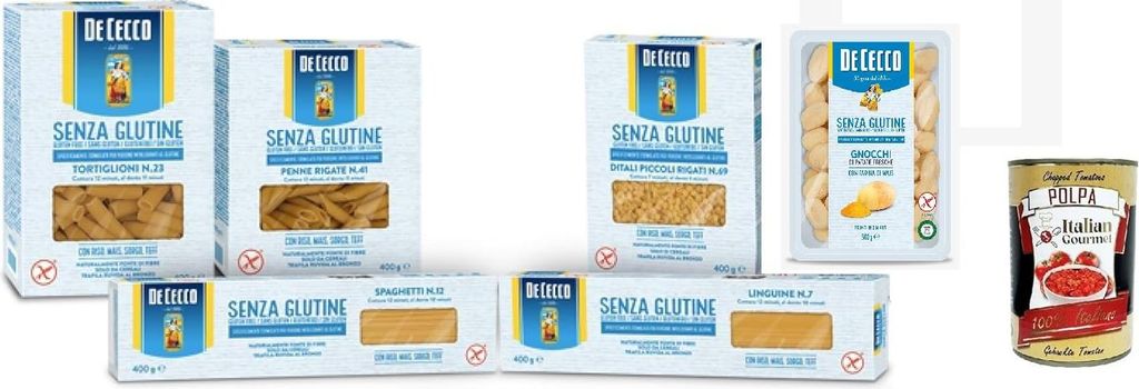 De Cecco Testpaket senza Glutine, Glutenfrei,100% Produktbild 