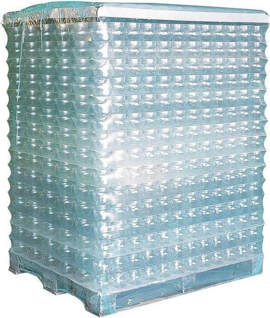 Schrumpfhaube Maße 1250+850x1800mm S.125μ LDPE transparent Seitenfalte TRANSPAK