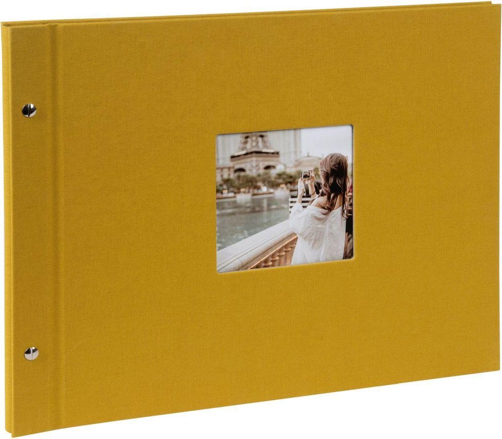 Goldbuch Schraubalbum Bella Vista senf Produktbild 