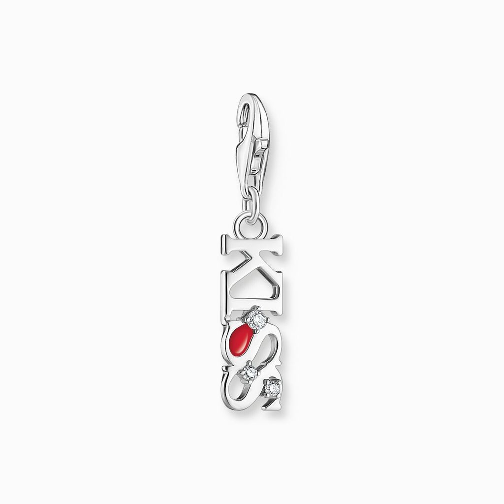 Thomas Sabo Charm Anhänger Damen Kiss Silber 2066-041-10