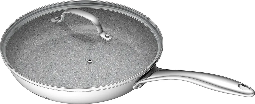 G21 Gourmet Miracle Padella Professionale 28cm Inox Rivestita Greblon