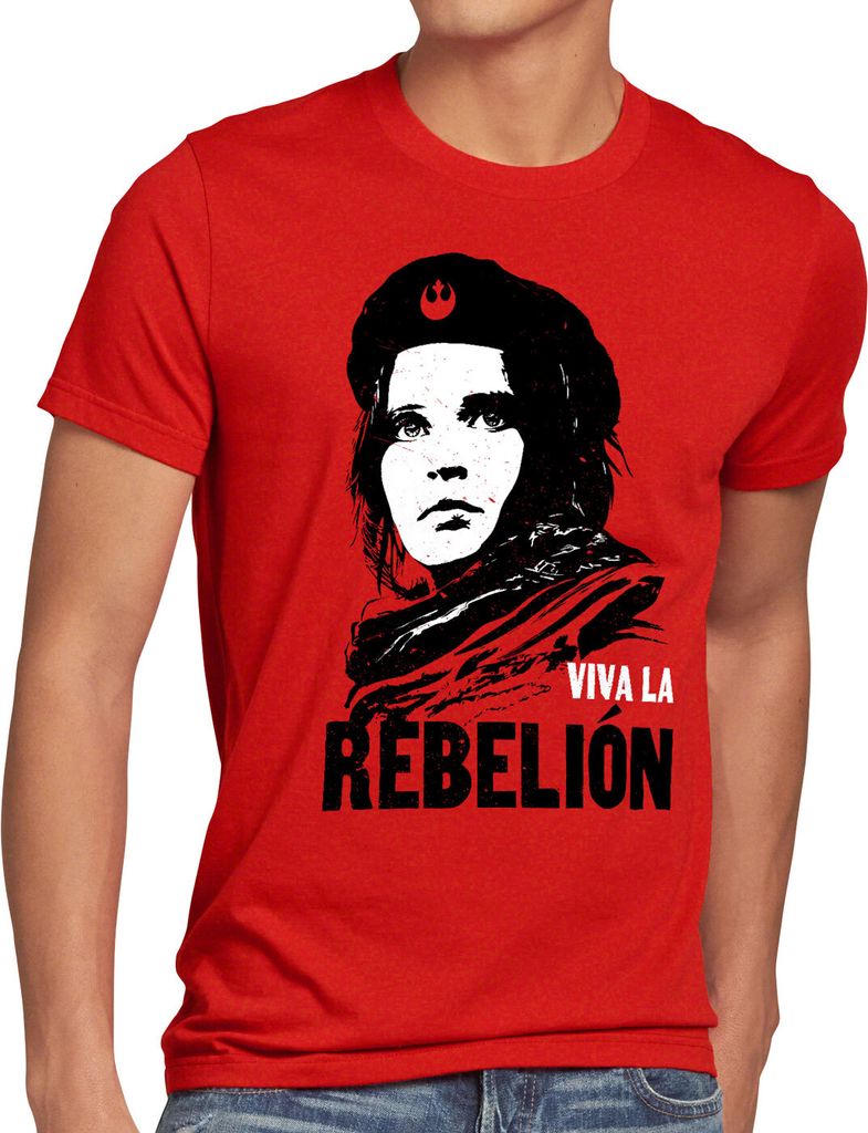 style3 Viva la Rebelion Herren T-Shirt rogue one rebellion revolution